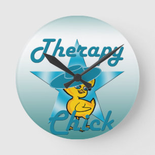 Therapiekick #7 runde wanduhr
