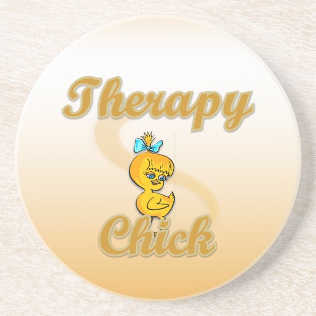 Therapiekick Getränkeuntersetzer (Vorne)