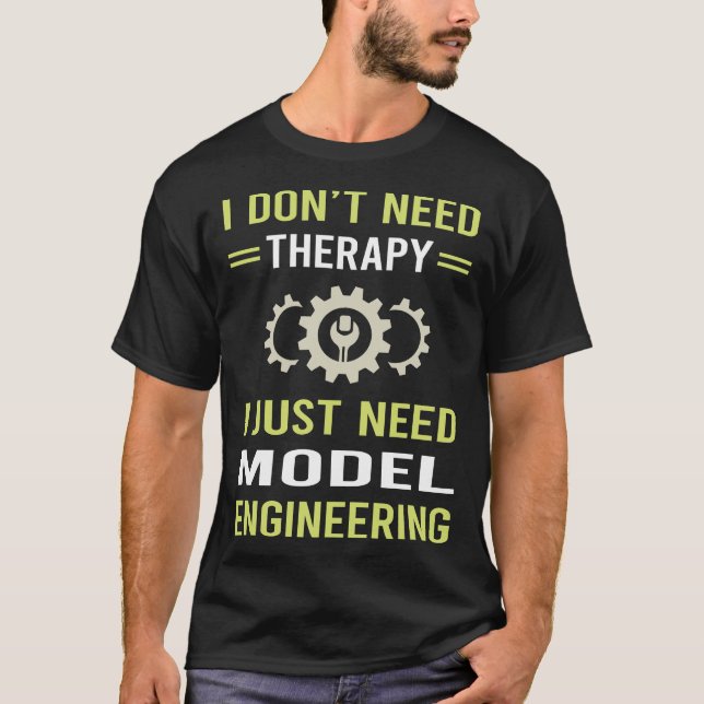 Therapiemodell-Ingenieur T-Shirt (Vorderseite)