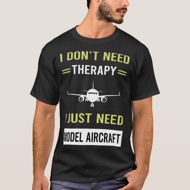 Therapiemodell Luftfahrzeug T-Shirt (Vorderseite)