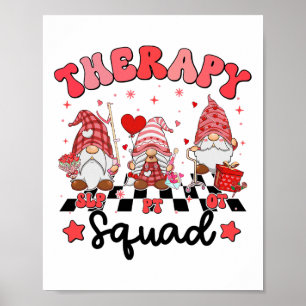 Therapieviertel-Slp Ot Pt Valentine's Day Rehab Te Poster