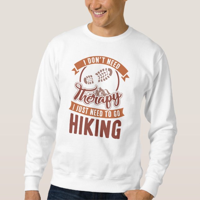 Therapiewandern Sweatshirt (Vorderseite)