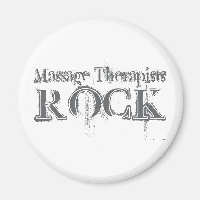 Therapists Rock Magnet (Vorne)