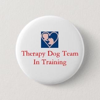 therapy_dog_insignia, Therapie-Hundeteam im Button