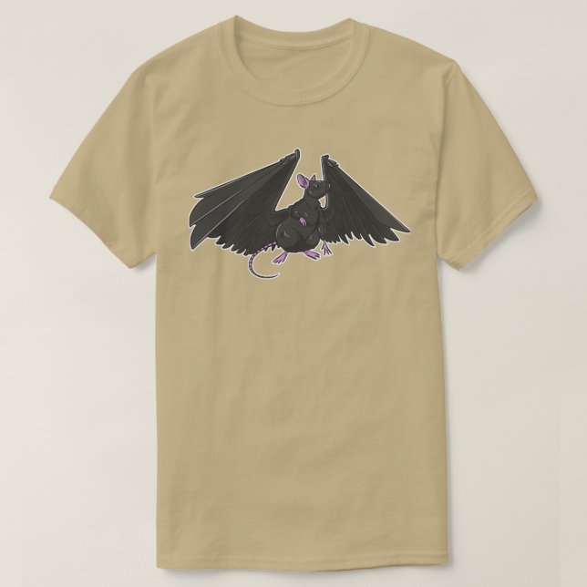 TheRatWithWings 1 T-Shirt (Design vorne)