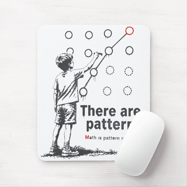 There_are_patterns Mousepad (Mit Mouse)