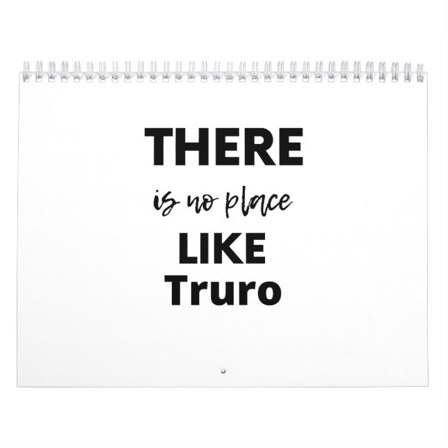 there is no place like truro kalender (Titelbild)