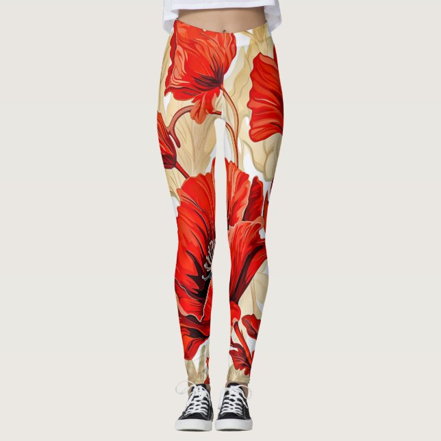 TheRedPoppy Leggings (Vorderseite)