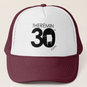 Theremin 30 Logo (schwarz) Truckerkappe