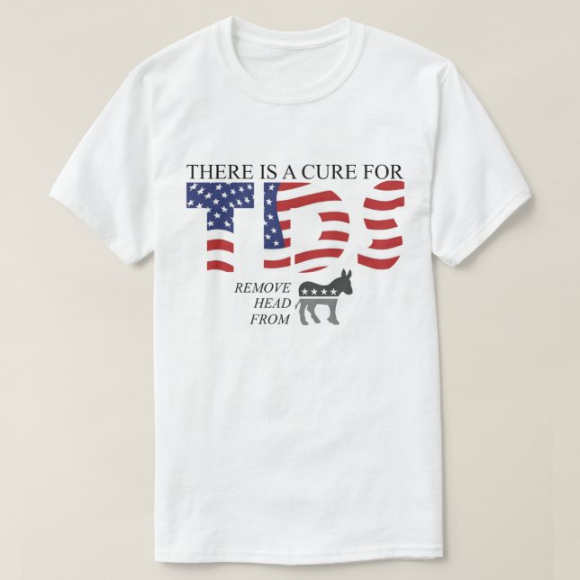 There's a Cure Parody  T-Shirt (Design vorne)