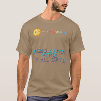 Theres A Little Witch In All Of Us Humor Sarcastic T-Shirt