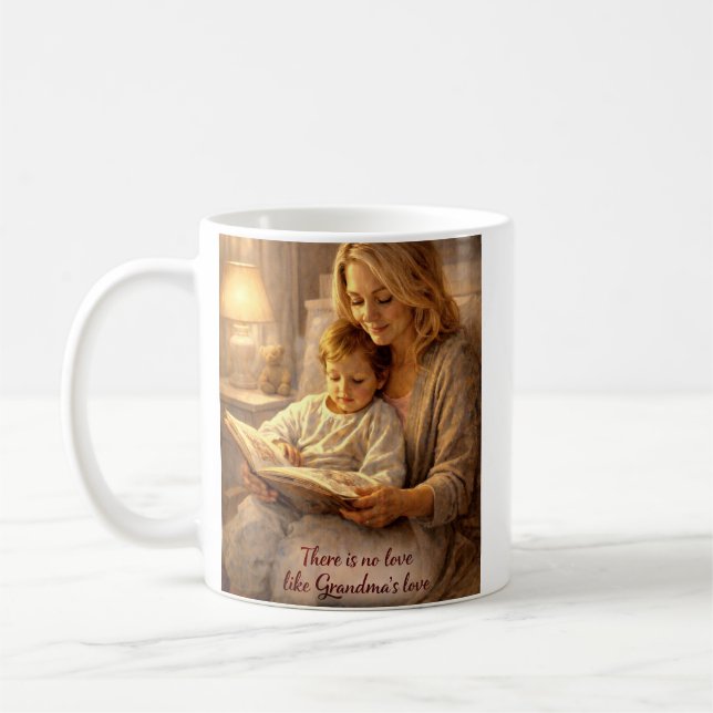 There's No Love Like Grandma's Love Mug Kaffeetasse (Links)