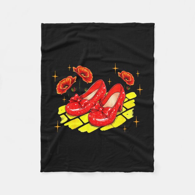 There's No Place Like Las Vegas  Fleecedecke (Vorderseite)