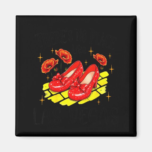 There's No Place Like Las Vegas  Magnet (Vorne)