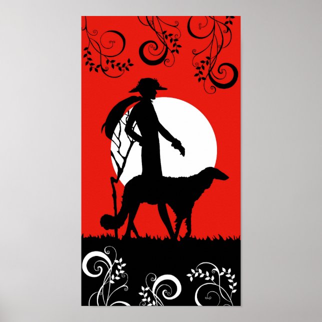 THERESA in Rot Poster (Vorne)