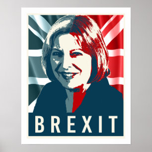 Theresa kann Brexit - - Poster