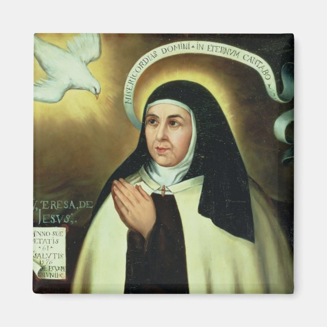 Theresa von Avila 1570 Magnet (Vorne)