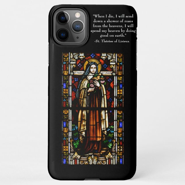 Therese von Lisieux iPhone Hülle (Rückseite)