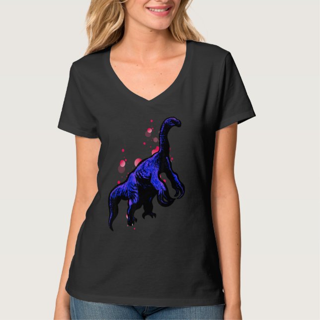 Therizinosaurus Dinosaur T-Shirt (Vorderseite)