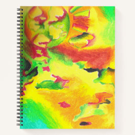 Thermal Abstrakt von AnyaC Notizbuch