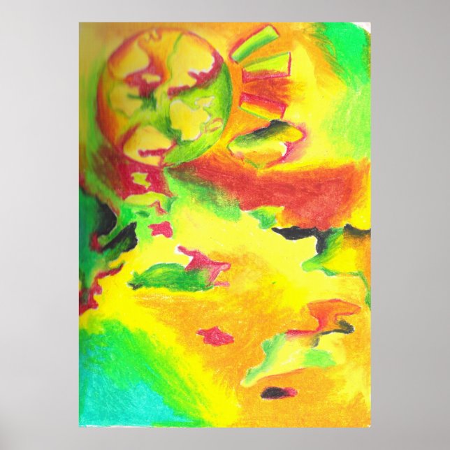 Thermal Abstrakt von AnyaC Poster (Vorne)