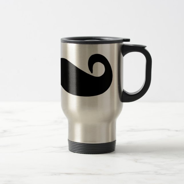 Thermal Moustache Mug Reisebecher (Rechts)
