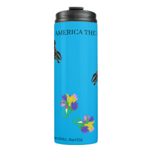 Thermal Tumbler: AMERICAN BALD EAGLE Thermosbecher