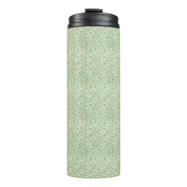 Thermal Tumbler Art Nouveau Willow Bough Pattern Thermosbecher (Vorderseite)