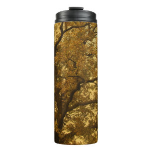 Thermal Tumbler Autumn Massive Tree Yellow Thermosbecher