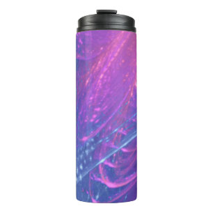 Thermal Tumbler Blue Magenta Asymmetrisches Frakta Thermosbecher