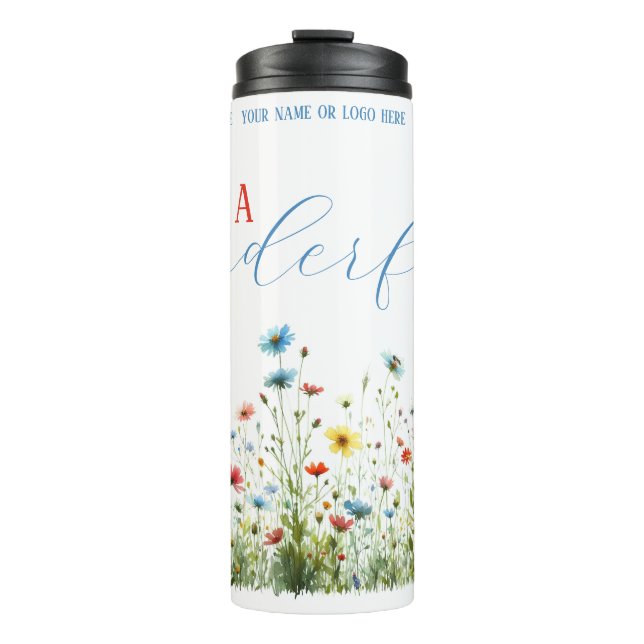 Thermal Tumbler - EIN WUNDERBARER TAG Thermosbecher (Vorderseite)