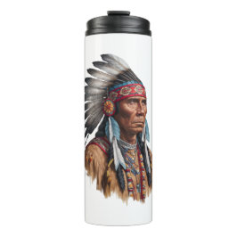 Thermal Tumbler - Indigene Amerikaner Thermosbecher