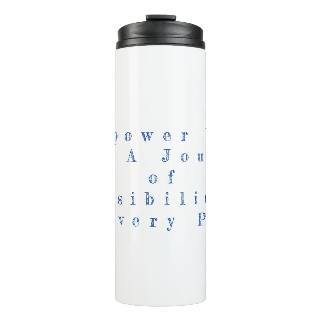 Thermal Tumbler - Innovative Funktionen Thermosbecher (Vorderseite)