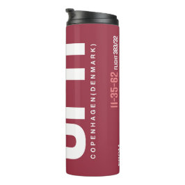 Thermal Tumbler - Inspiriertes Design der Travel T Thermosbecher