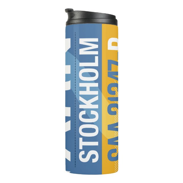 Thermal Tumbler - Inspiriertes Design der Travel T Thermosbecher (Nach rechts gedreht)