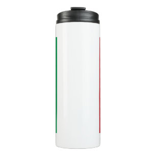 Thermal Tumbler mit der Flagge Italiens Thermosbecher