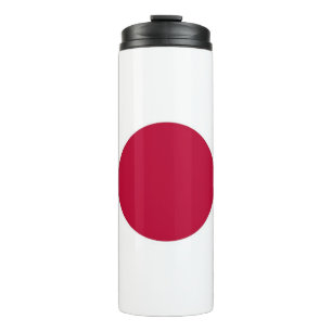 Thermal Tumbler mit japanischer Flagge Thermosbecher