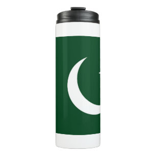 Thermal Tumbler mit pakistanischer Flagge Thermosbecher
