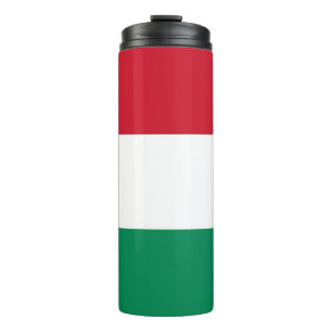Thermal Tumbler mit ungarischer Flagge Thermosbecher
