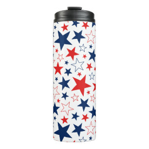 Thermal Tumbler Patriotic Stars Thermosbecher