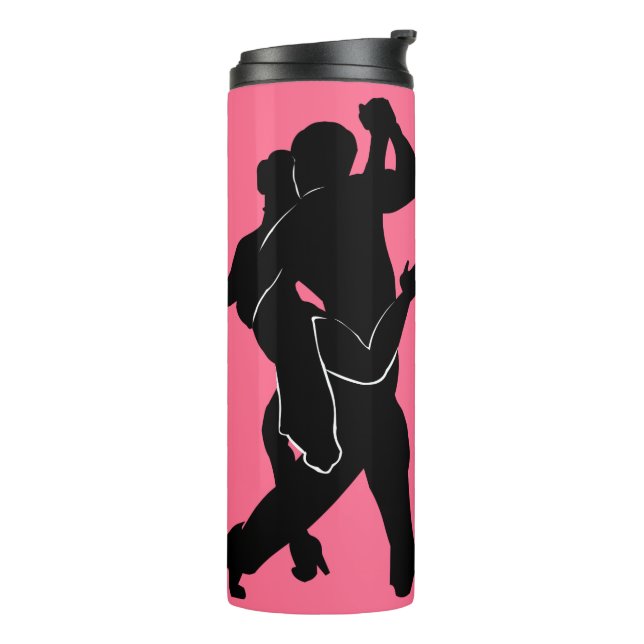 Thermal Tumbler Tango Dancers - Custom Colors Thermosbecher (Nach links gedreht)