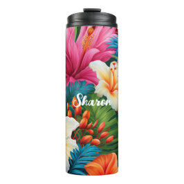 Thermal Tumbler/tropicalblumen Thermosbecher