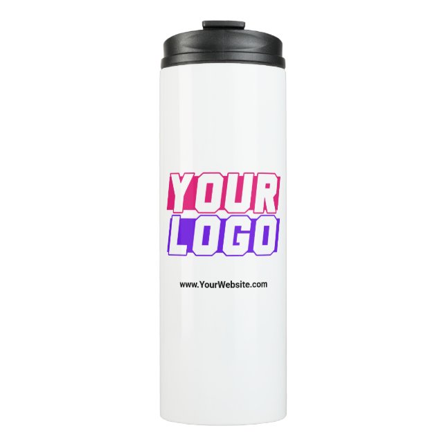 Thermal Tumblers für benutzerdefinierte Logos - Hi Thermosbecher (Vorderseite)