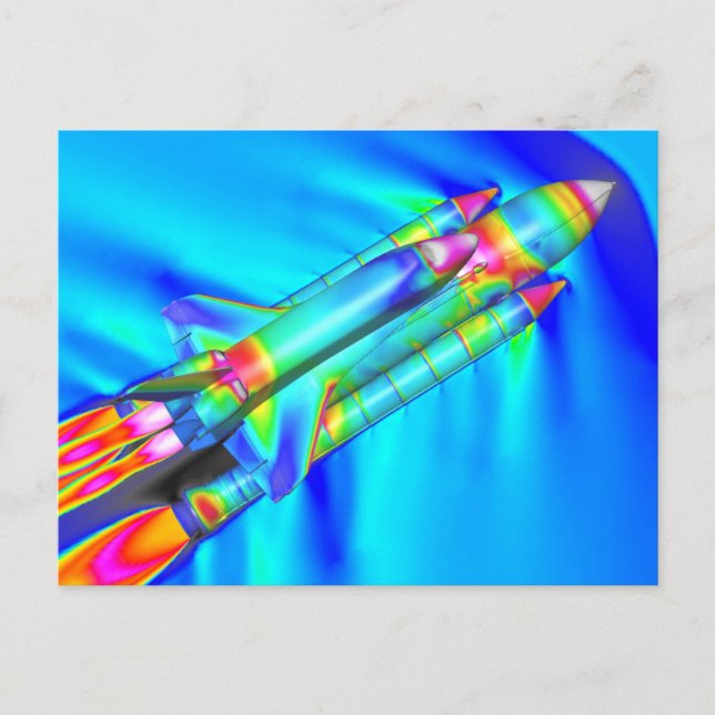 THERMALBILDATLANTIS-RAUMSCHUB POSTKARTE (Vorderseite)