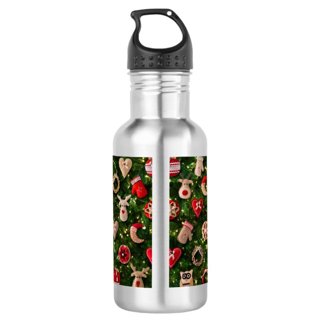 Thermaltumbler Edelstahlflasche (Rückseite)