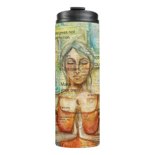 Thermaltumbler "Namaste" Thermosbecher