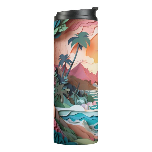 Thermaltumbler Thermosbecher (Nach links gedreht)