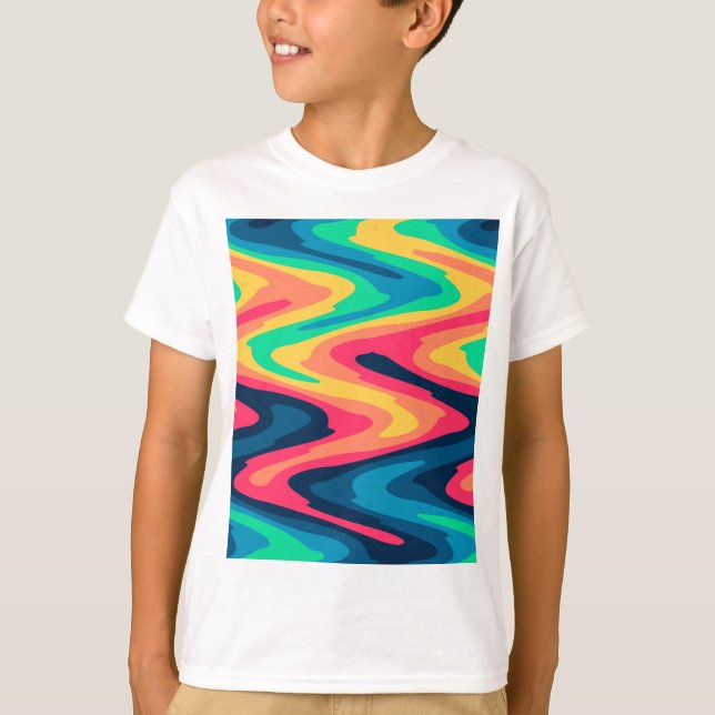 Thermalwellen Kid T-Shirt (Vorderseite)