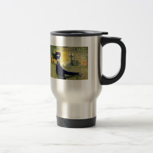 Thermische Tasse: Jugendstil - Privat Leben Reisebecher