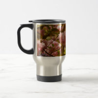 Thermische Tasse mit Kirschblüten